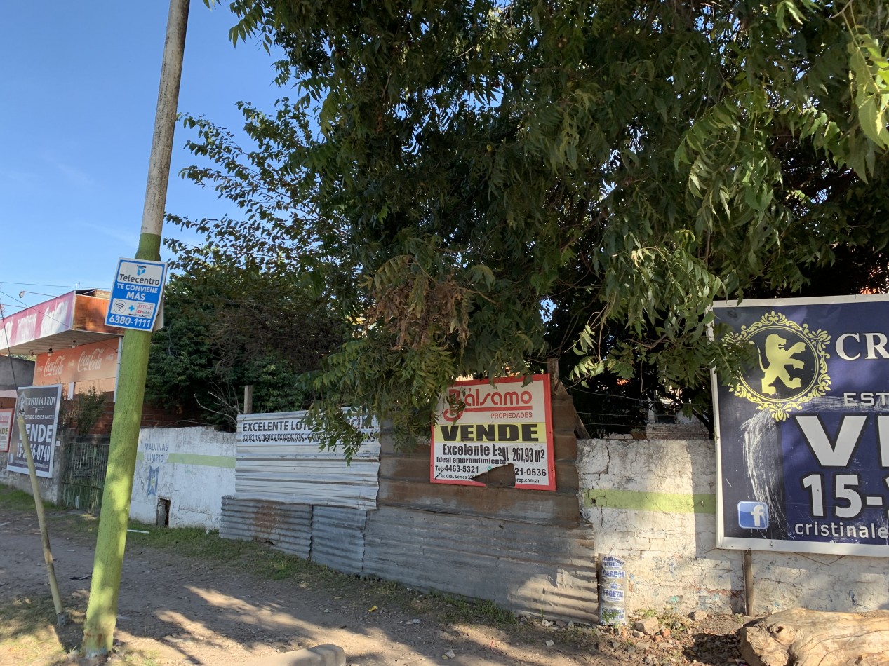 LOTE IMPERDIBLE - SOBRE AVENIDA PRINCIPAL 